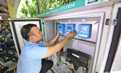 Không để gián đoạn cấp nước sạch trước biến động mưa bão